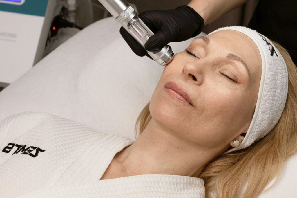 mesotherapy, woman, fresh, spa, saloon