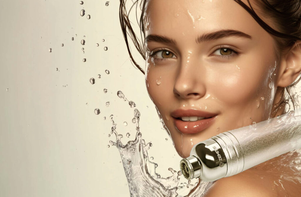 woman, girl, hydro, Zemits