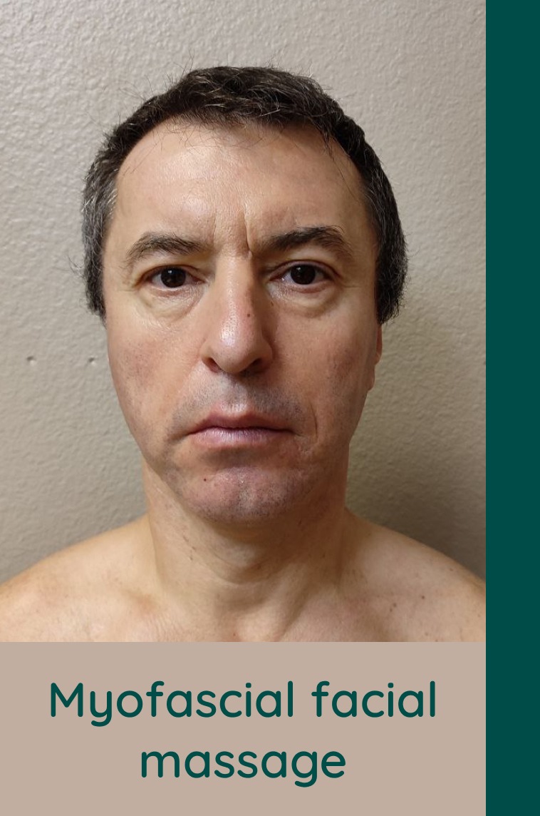 Myofascial facial massage
